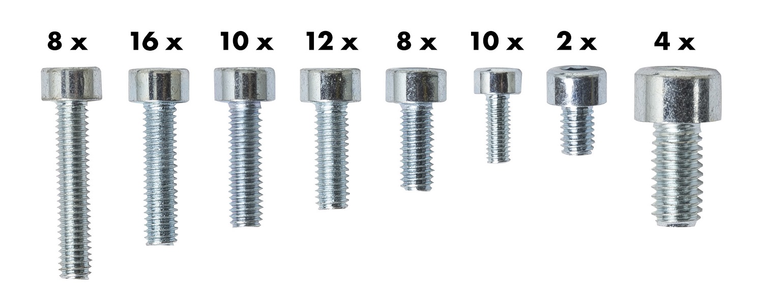 Anschütz spare part set hex screw