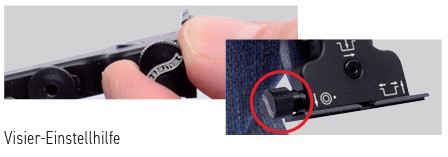 Walther Visier-Einstellhilfe