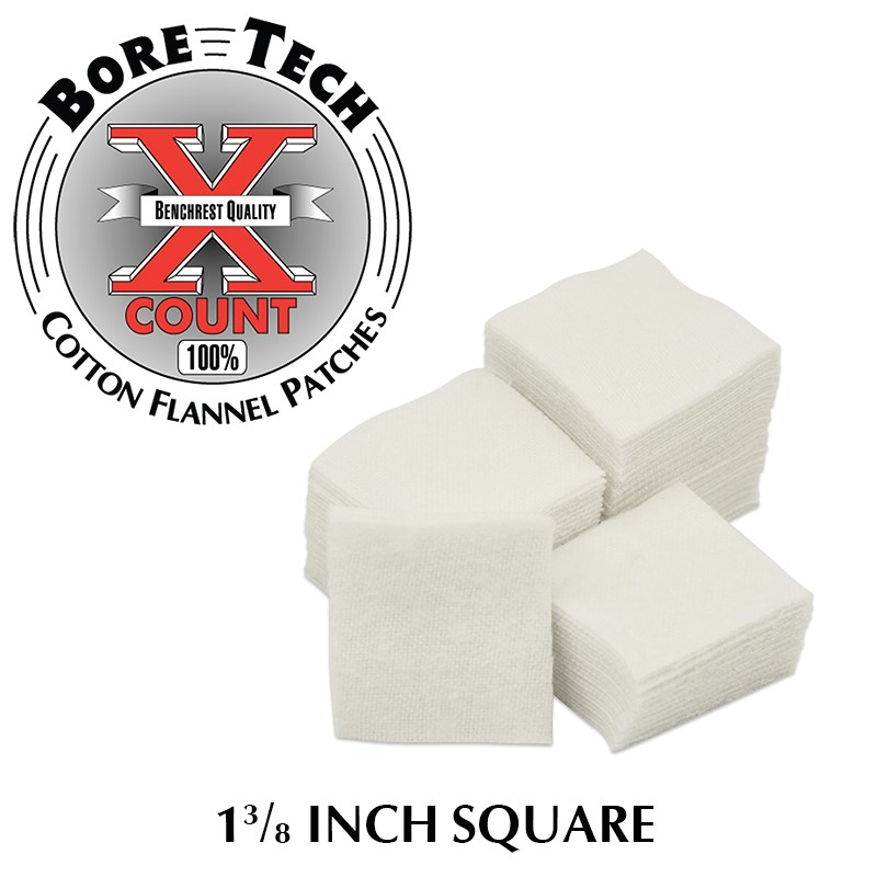 Bore Tech Baumwollpatch 1 3/8" für 6mm / 6.5mm