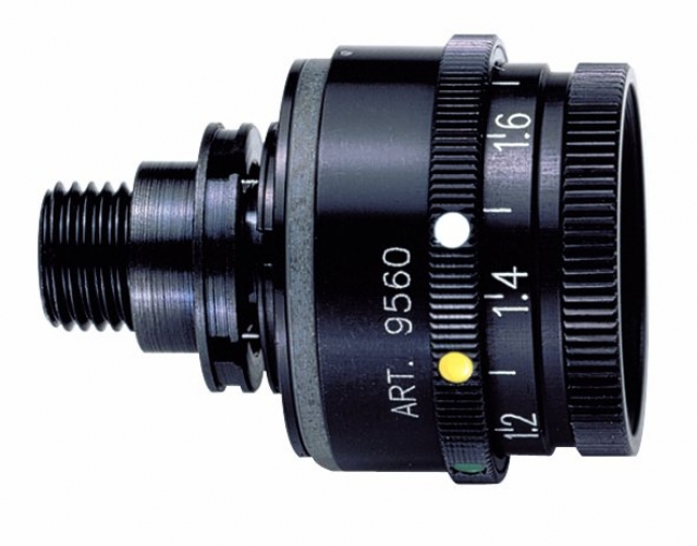 Anschütz Irisblende Mod. 9560 mit 5-Farbfilter